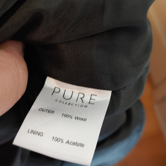 Pure Collection Houndstooth Pencil Skirt - Picture 3 of 6